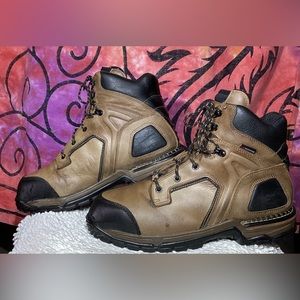 Red Wing Boots Men’s Size 12 EE Waterproof Safety Toe Work Boots w/Vibram Sole